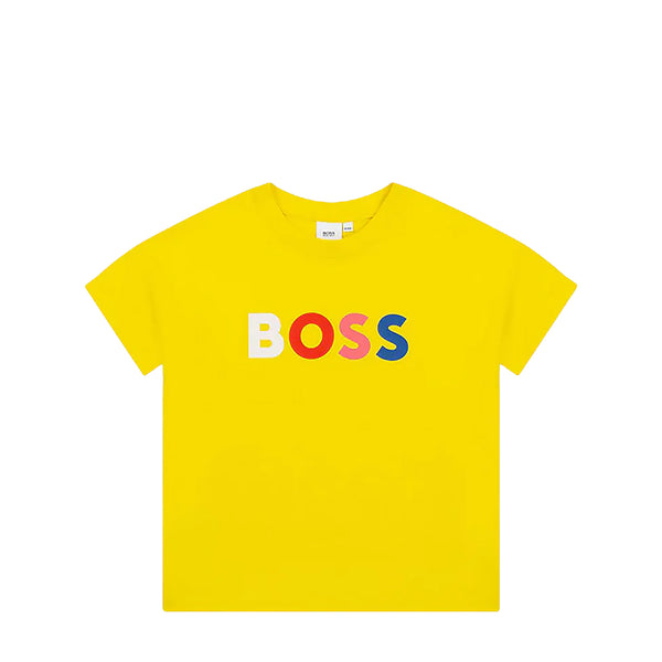 Hugo Boss Kids Girl's Multicolor Logo T-shirt