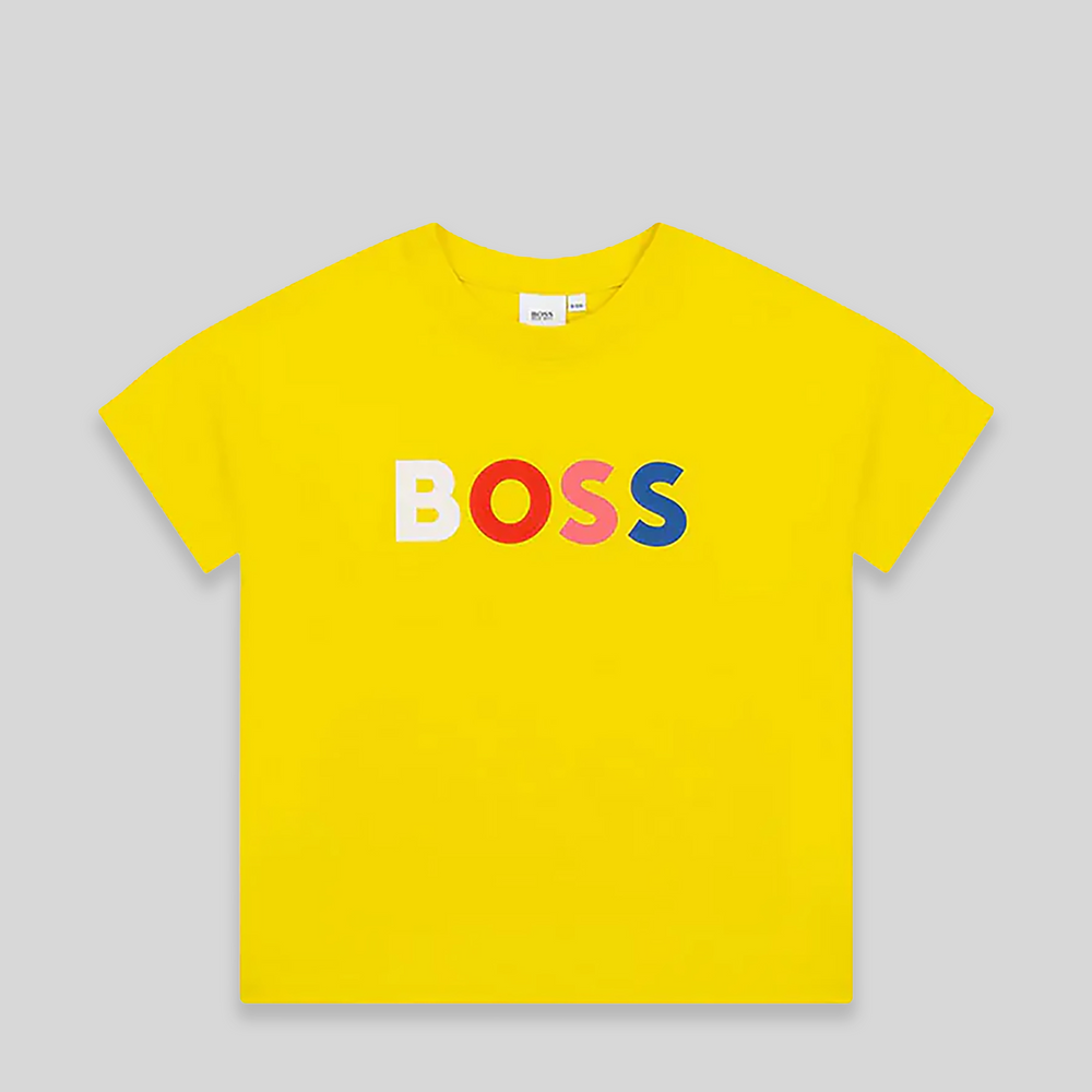 Hugo Boss Kids Girl's Multicolor Logo T-shirt