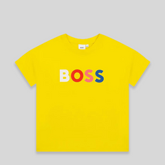 Hugo Boss Kids Girl's Multicolor Logo T-shirt