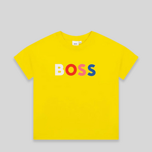 Hugo Boss Kids Girl's Multicolor Logo T-shirt