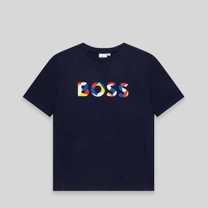 Hugo Boss Kids Multi Color Logo T-Shirt