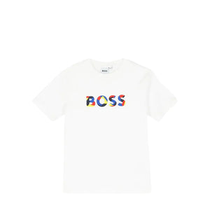 Hugo Boss Kids Multi Color Logo T-Shirt