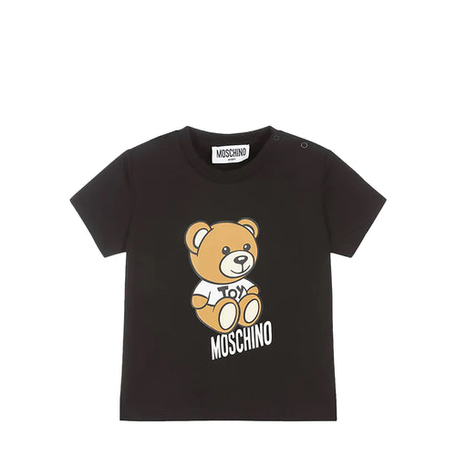 Moschino Kids Toddler's Bear Toy Logo T-Shirt