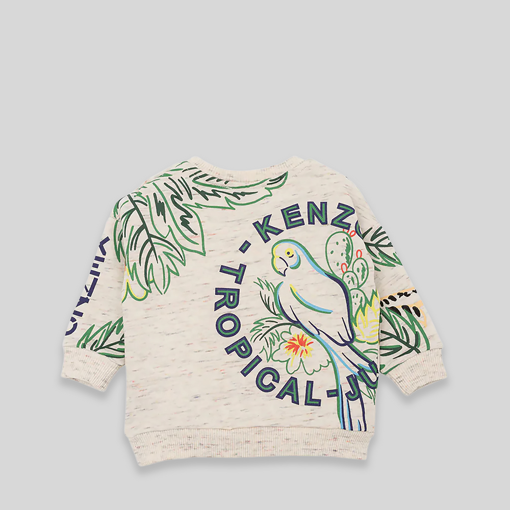 Kenzo Kids Toddler's Jungle Safari Crewneck Sweatshirt