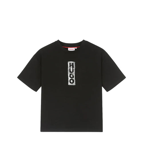 HUGO by Hugo Boss Kids Distressed Logo T-Shirt