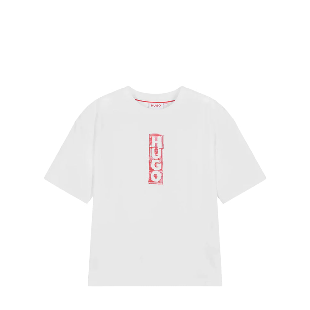 HUGO by Hugo Boss Kids Distressed Logo T-Shirt