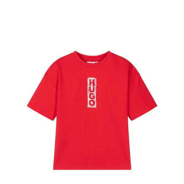 HUGO by Hugo Boss Kids Distressed Logo T-Shirt