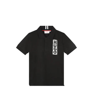 HUGO by Hugo Boss Kids Label Logo Polo Shirt