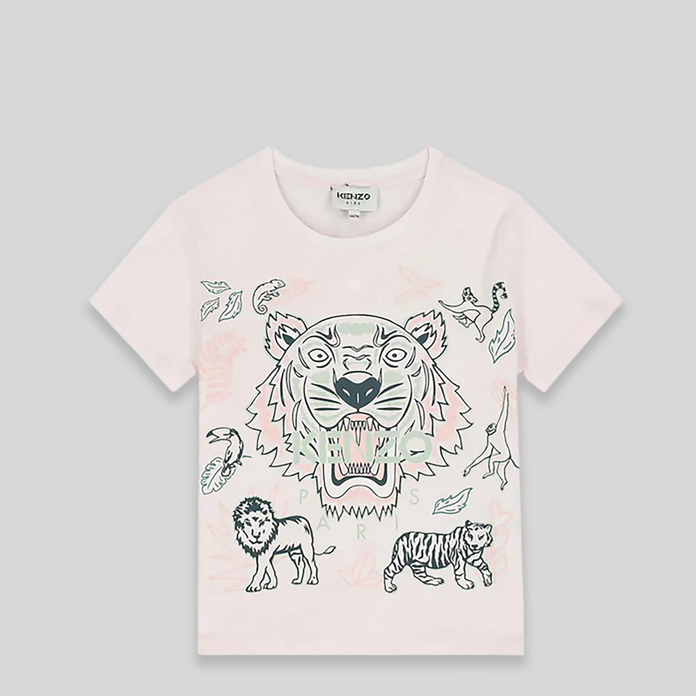 Kenzo Kids Jungle Animals T-Shirt