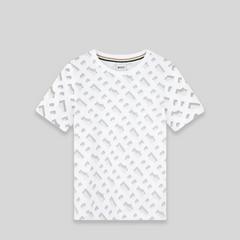 Hugo Boss Kids All-Over Monogram Print T-Shirt