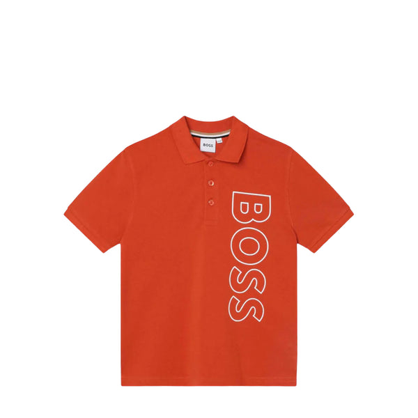 Hugo Boss Kids Big Logo Polo Shirt