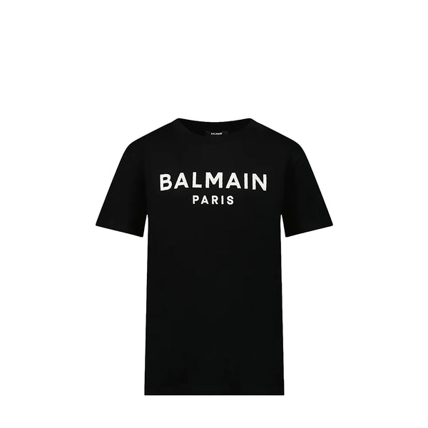Balmain Kids Classic Logo Short Sleeve T-shirt