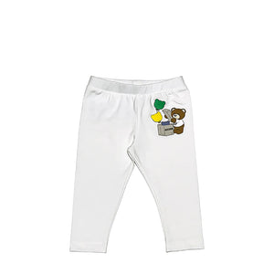 Moschino Kids Toddler's Teddy Bear Print Leggings