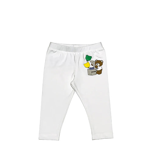Moschino Kids Toddler's Teddy Bear Print Leggings