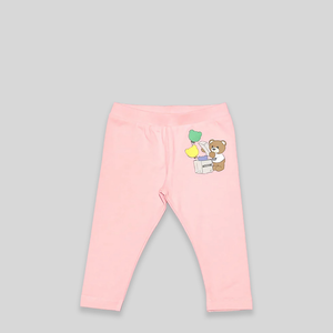 Moschino Kids Toddler's Teddy Bear & Balloon Motif Leggings