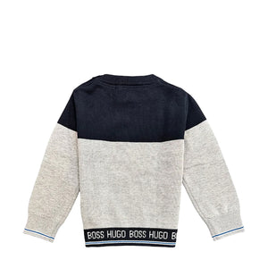 Hugo Boss Kids Toddler's Color-Block Knit Sweater