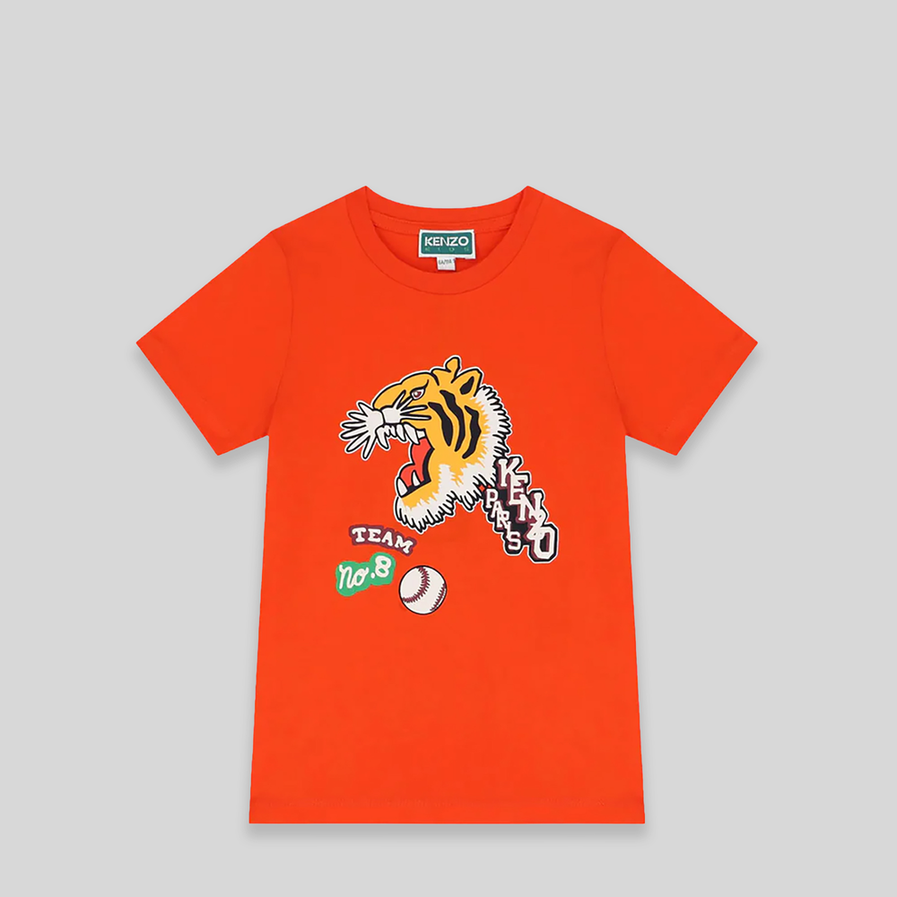 Kenzo Kids Varsity Tiger T-Shirt