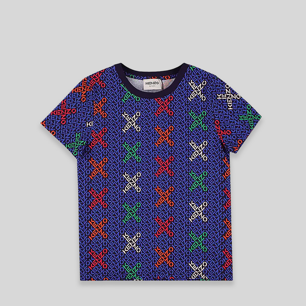 Kenzo Kids Monogram Logo T-Shirt