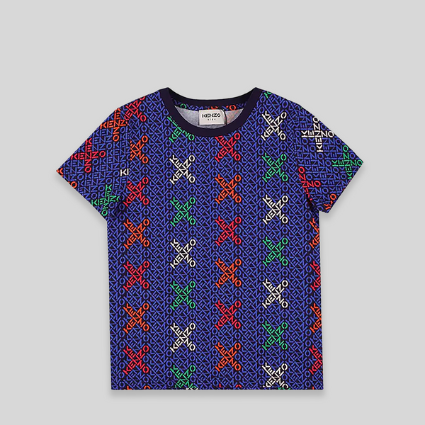 Kenzo Kids Monogram Logo T-Shirt