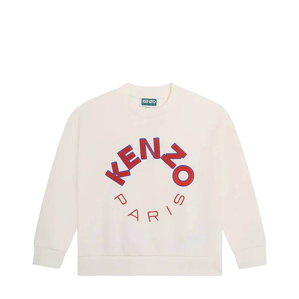 Kenzo Kids Embroidered Logo Fleece Sweatshirt