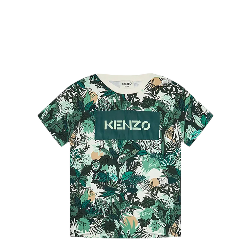 Kenzo Kids Jungle Theme T-Shirt