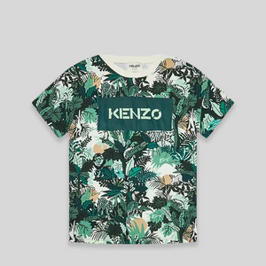 Kenzo Kids Jungle Theme T-Shirt