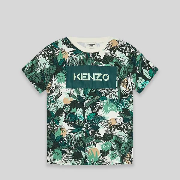 Kenzo Kids Jungle Theme T-Shirt