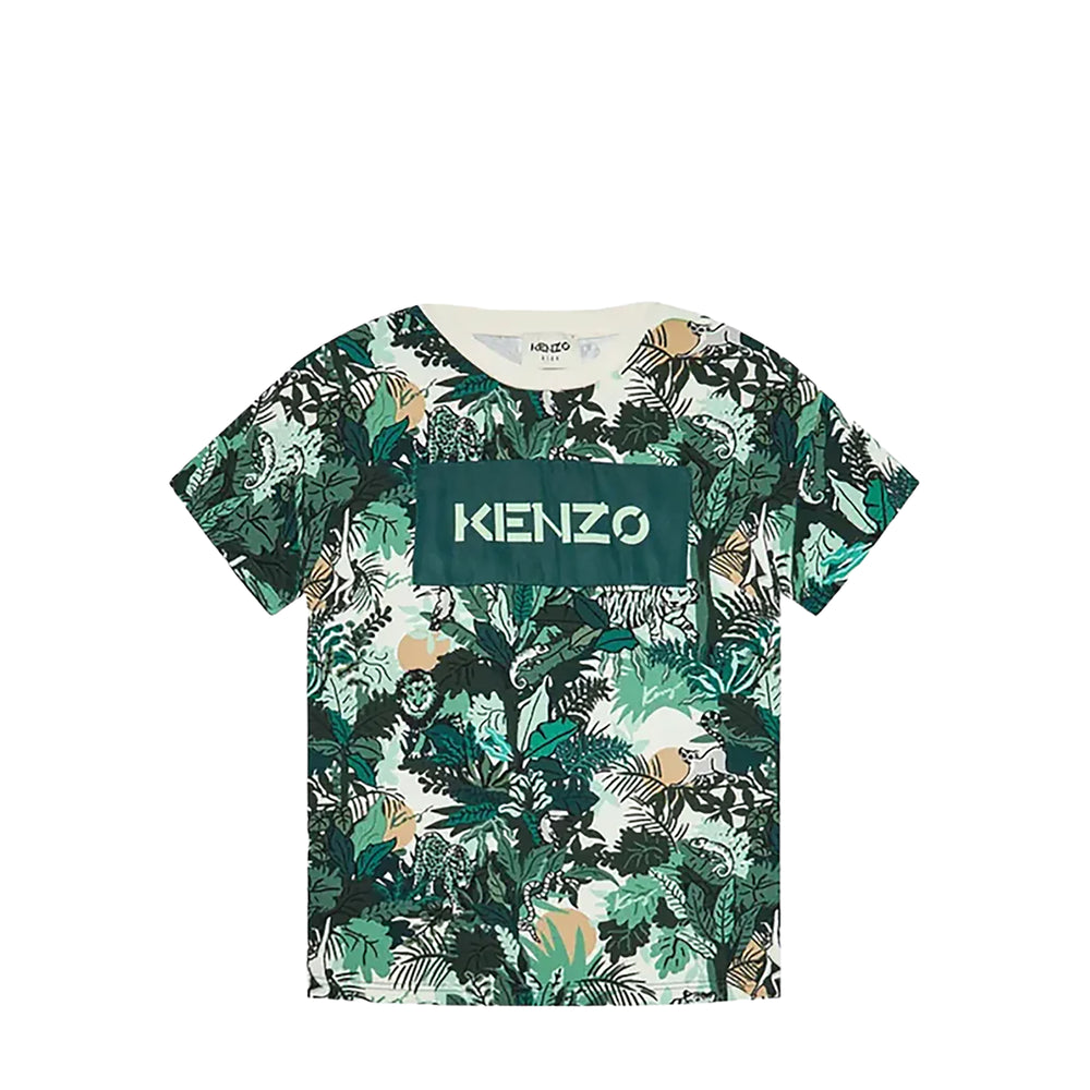 Kenzo Kids Jungle Theme T-Shirt