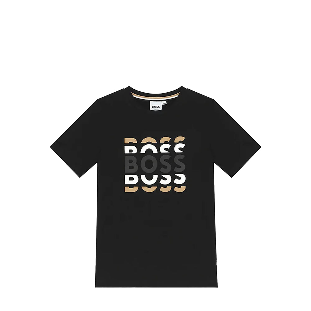 Hugo Boss Kids Multi-Logo T-Shirt