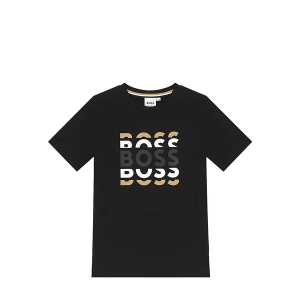 Hugo Boss Kids Multi-Logo T-Shirt