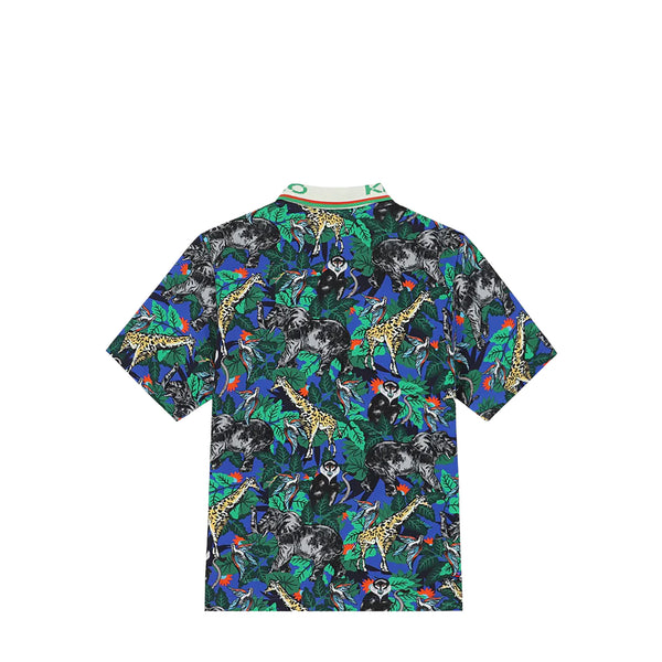 Kenzo Kids Jungle Print Polo Shirt
