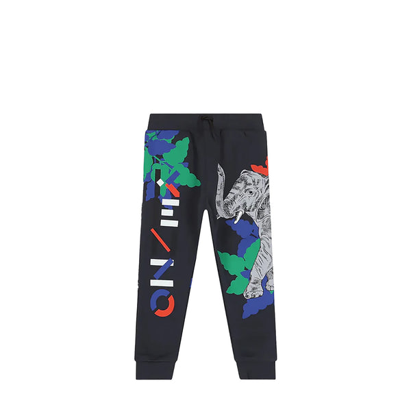 Kenzo Kids Elephant Logo Sweatpants