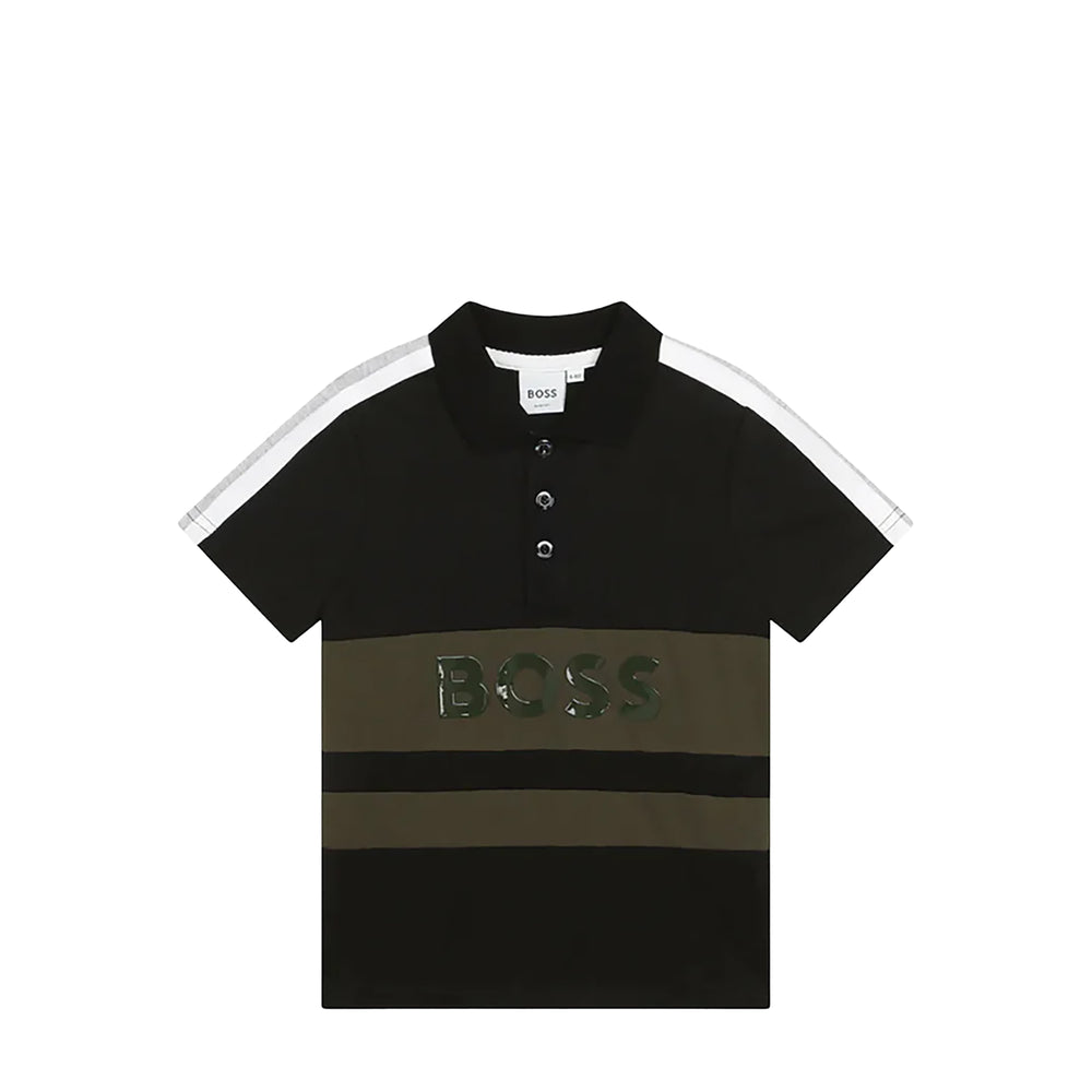 Hugo Boss Kids Colorblock Polo