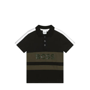 Hugo Boss Kids Colorblock Polo