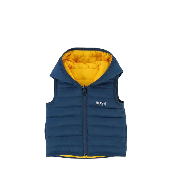 Hugo Boss Kids Toddler's Reversible Down Puffer Vest