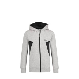 Hugo Boss Kids Mesh Side Panel Hoodie Sweatshirt