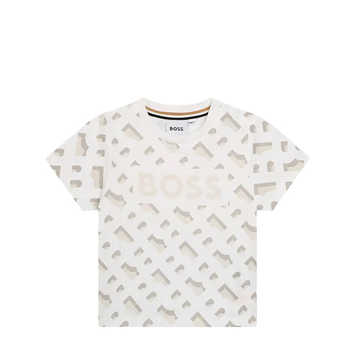 Hugo Boss Kids Toddler's All-Over Monogram Print T-Shirt