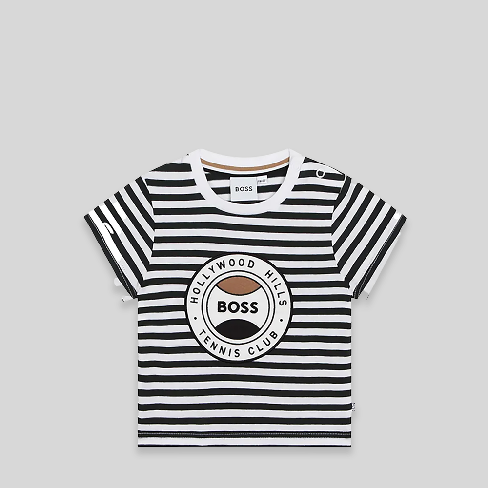 Hugo Boss Kids Toddler's Striped "Hollywood Hills" Cotton T-Shirt