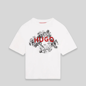 HUGO by Hugo Boss Kids Graphic Logo T-Shirt
