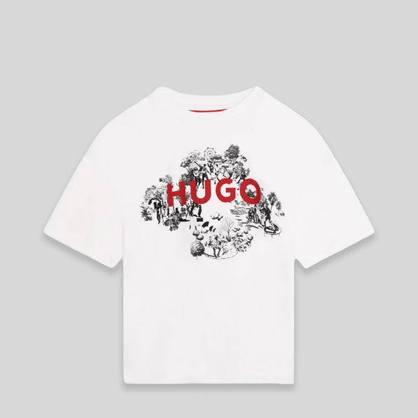 HUGO by Hugo Boss Kids Graphic Logo T-Shirt