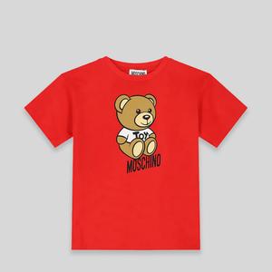 Moschino Kids Toy Bear Logo T-Shirt