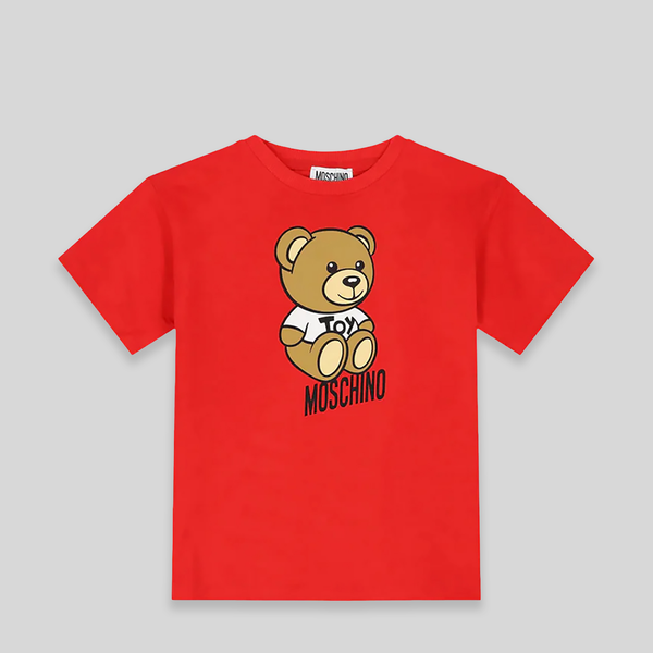 Moschino Kids Toy Bear Logo T-Shirt