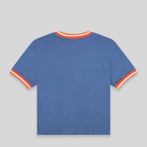 Kenzo Kids Multi-Logo Patch Ringer T-Shirt
