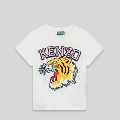Kenzo Kids Varsity Tiger Short Sleeve T-Shirt