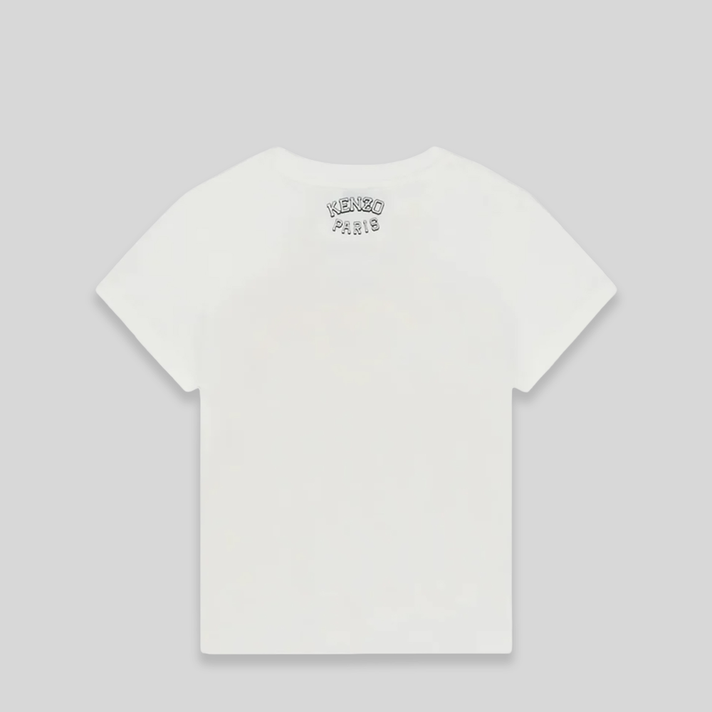 Kenzo Kids Varsity Tiger Short Sleeve T-Shirt