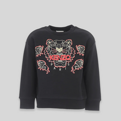 Kenzo Kids Multi-Tiger Logo Sweatshirt