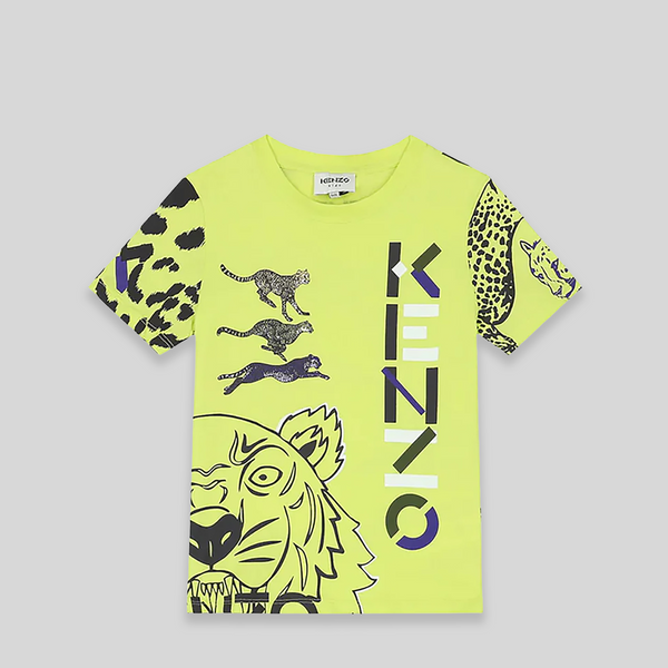 Kenzo Kids Tiger Print T-Shirt