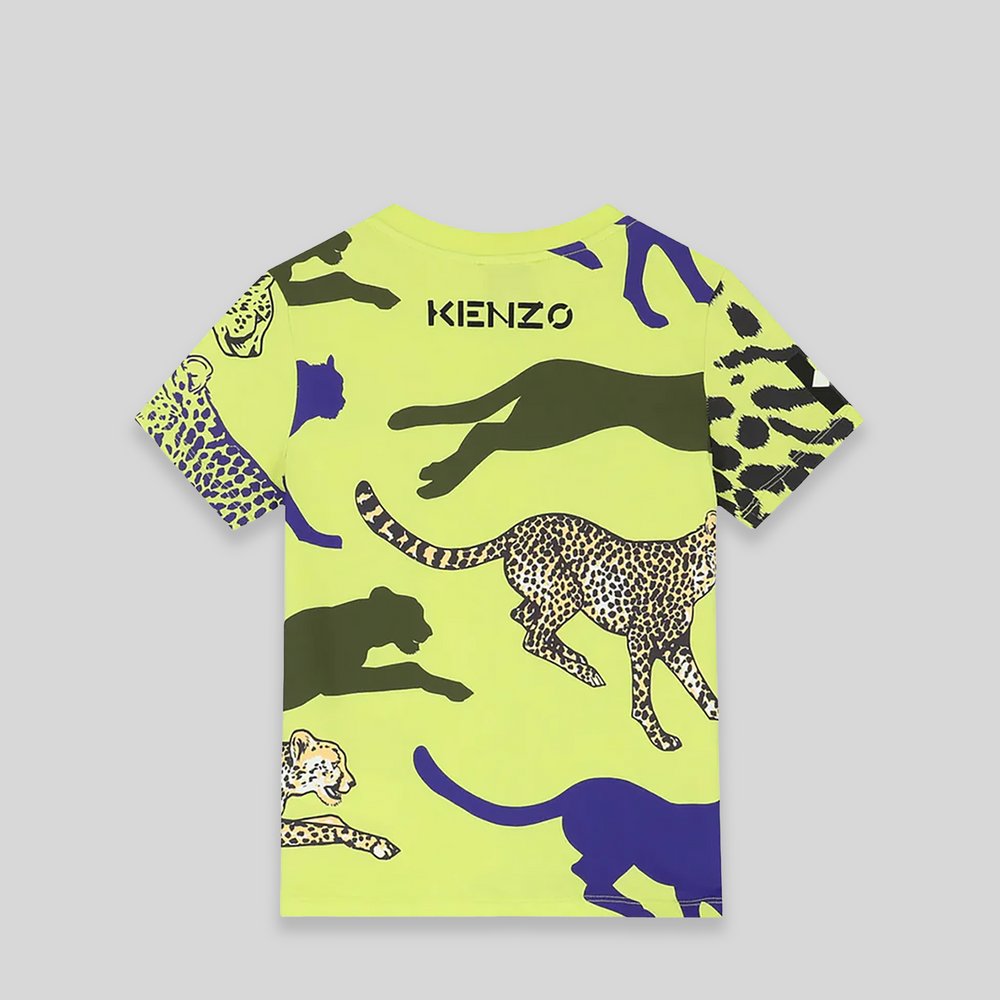 Kenzo Kids Tiger Print T-Shirt