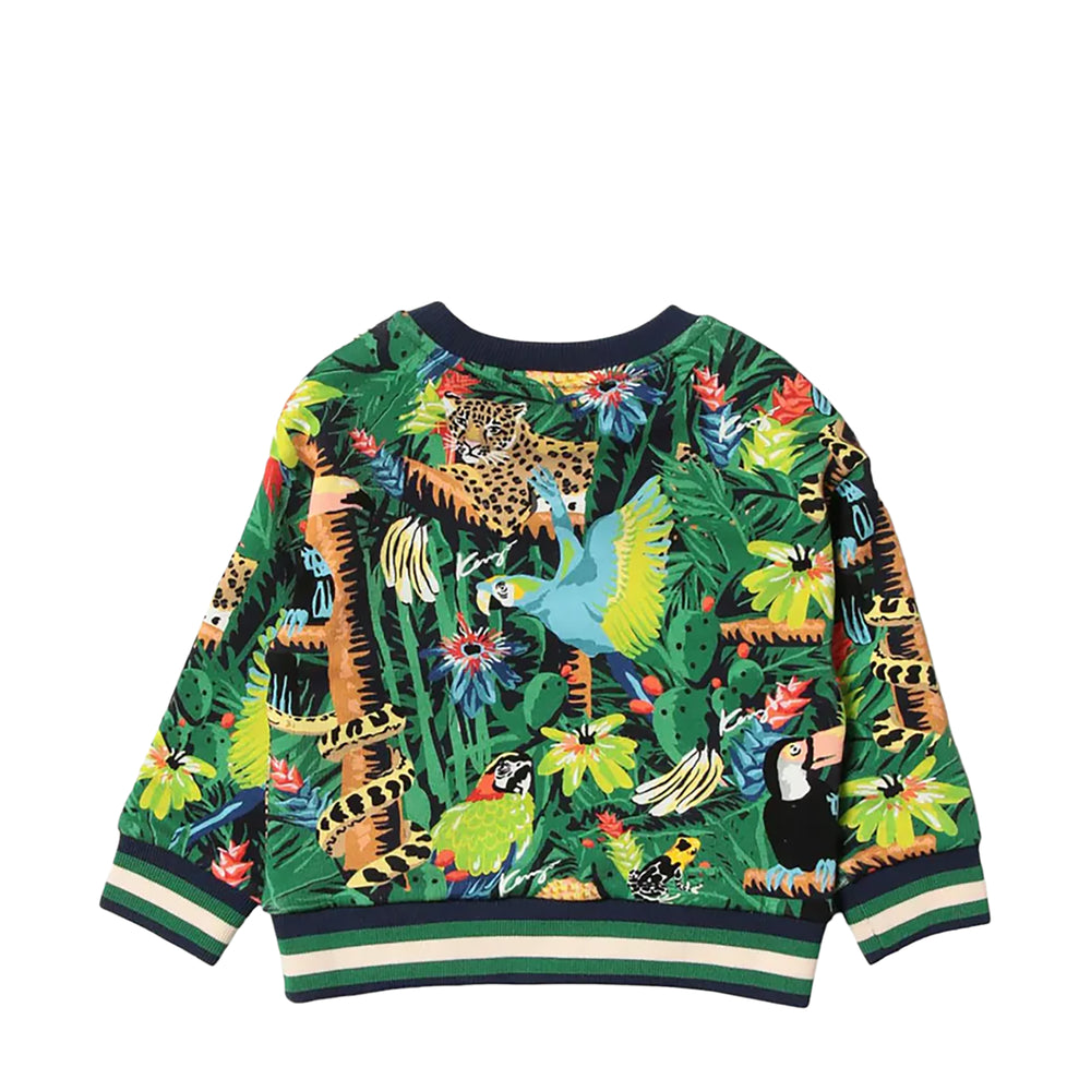 Kenzo Kids Tropical Print Sweatshirt