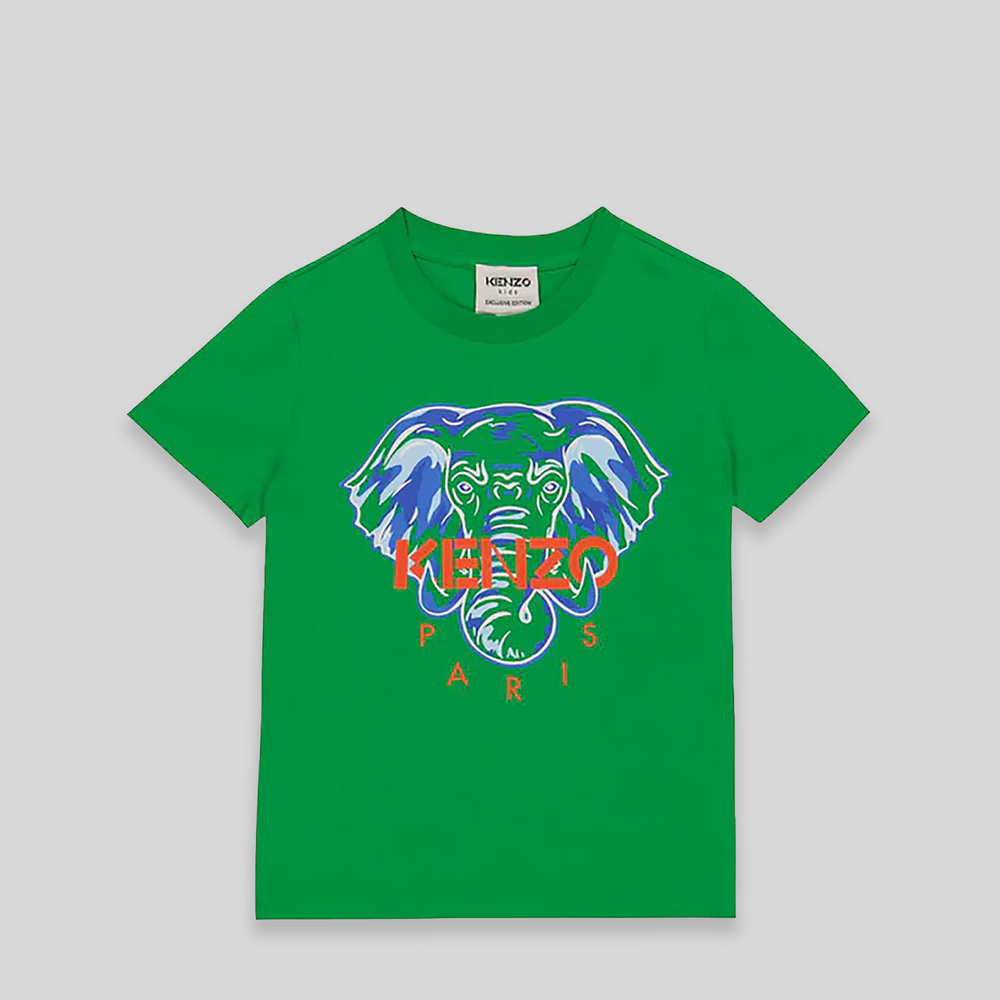 Kenzo Kids Elephant Logo T-Shirt
